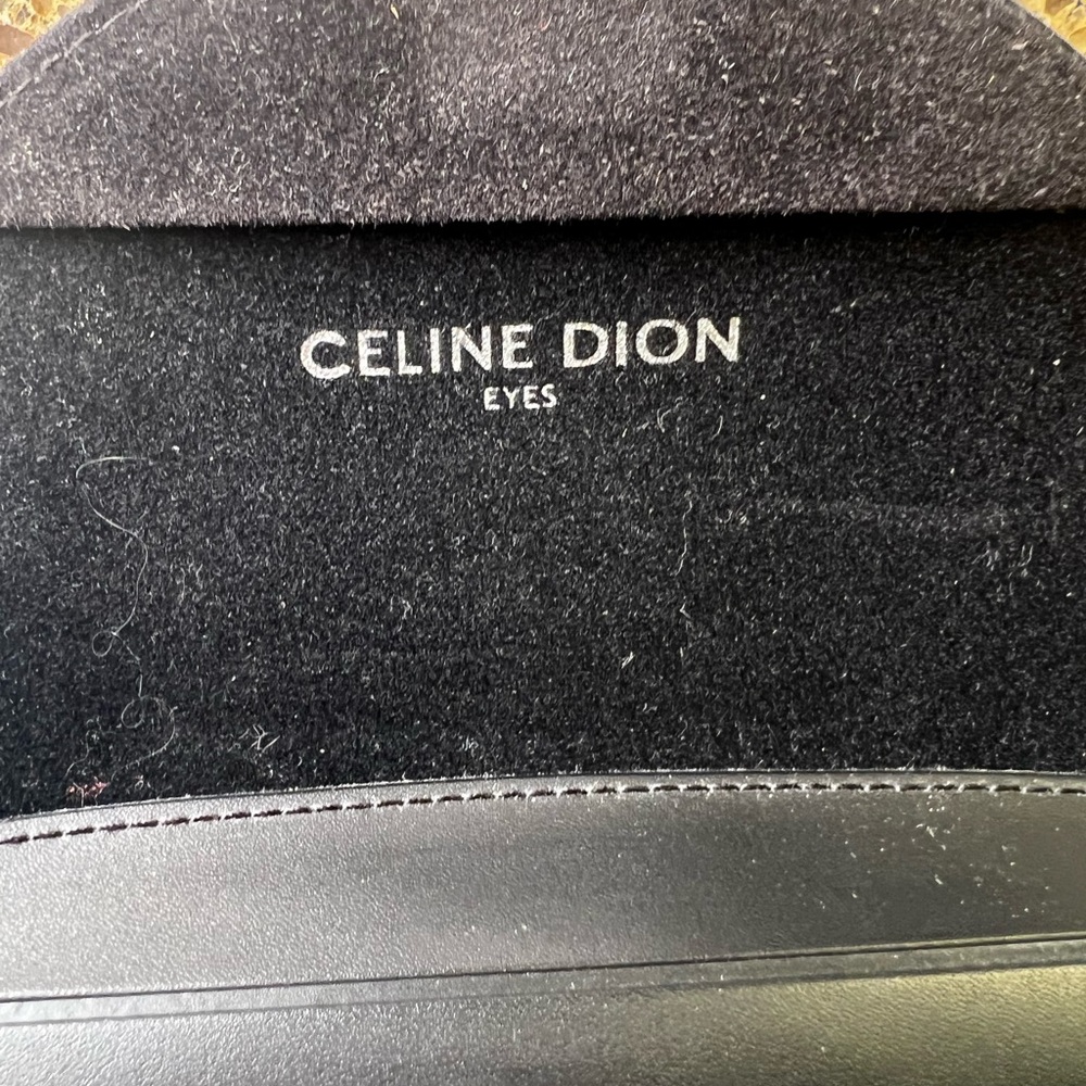 Celine Dion Preowned women’s brown sunglasses and case - Picture 3 of 16